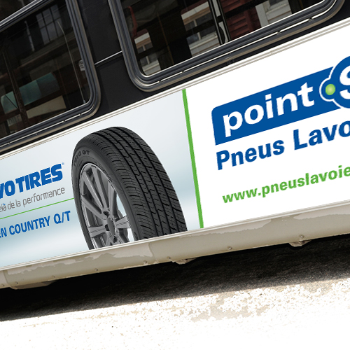 Design graphique - Pneus Lavoie