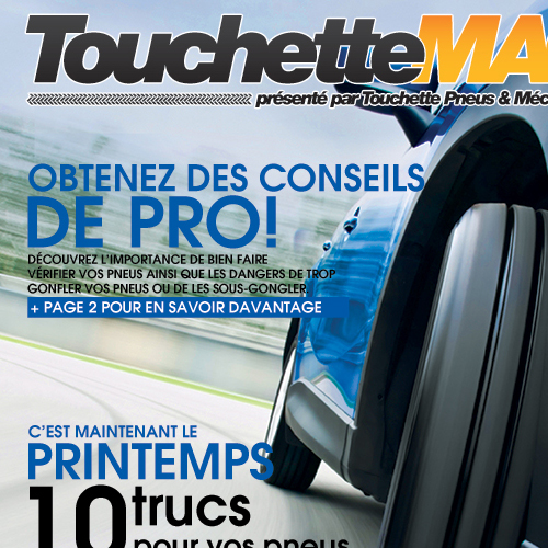 Design Graphique - Pneus Touchette
